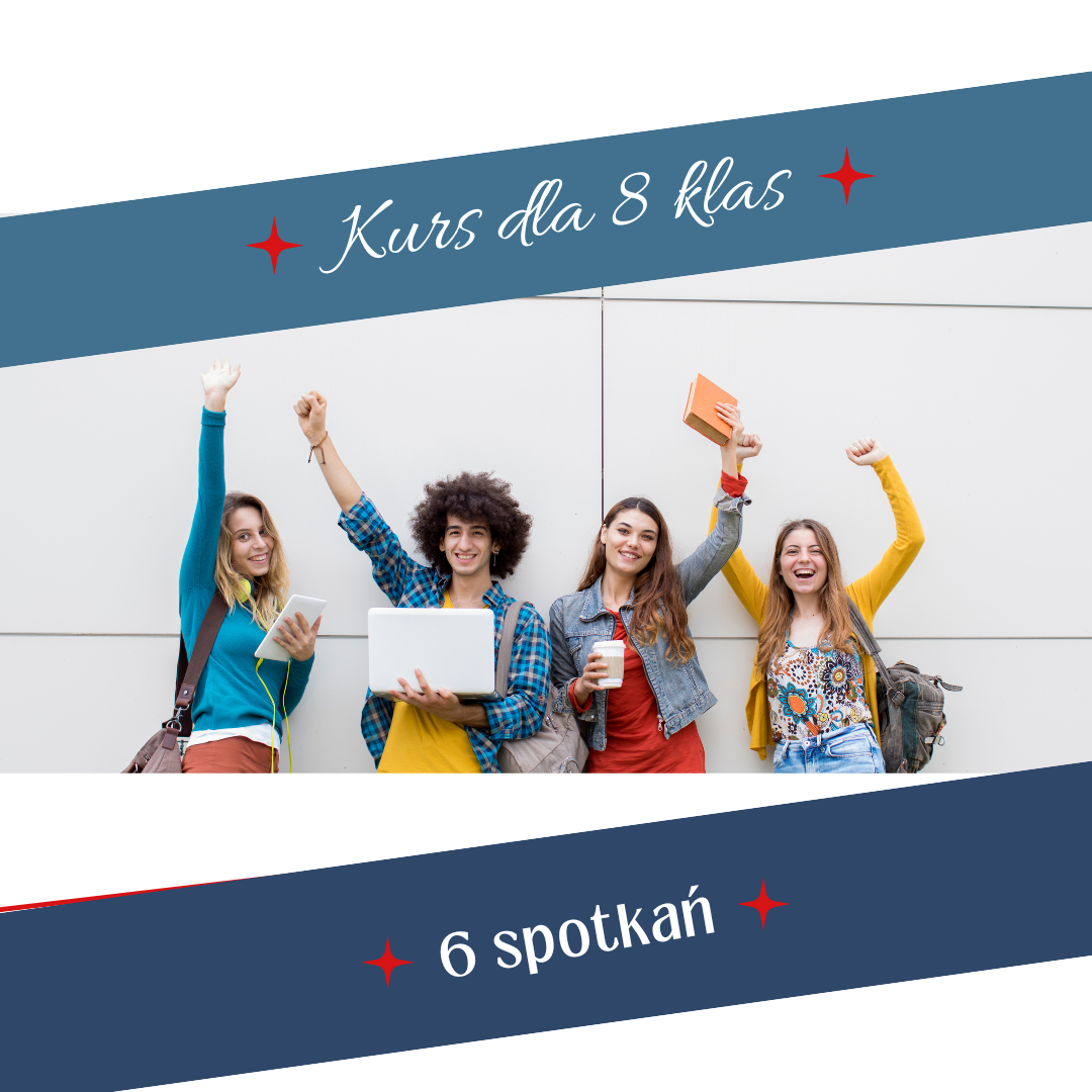 kurs dla 8 klasistów - powtórki przed egzaminem